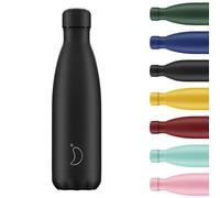 CHILLY'S BOTTLES BOTTIGLIA TERMICA Monochrome AllBlack 750ml DOPPIA PARETE B750M