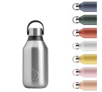 Chilly's Borraccia serie 2, in acciaio inox riciclato senza BPA, riutilizzabile, a prova di perdite, a prova di sudore, in acciaio inossidabile, 350 ml