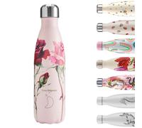 Chilly's Bottiglia d'acqua - acciaio inossidabile e riutilizzabile - a prova di perdite, senza sudore - Roses, 500 ml