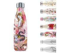 Chilly's Bottiglia d'acqua - acciaio inossidabile e riutilizzabile - a prova di perdite, senza sudore - Snake - 500 ml