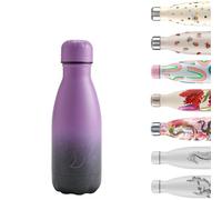 Chilly's Original Borraccia - Borraccia in Acciaio Inossidabile con Isolamento Sottovuoto, Riutilizzabile, per Bevande Calde e Fredde - A Prova di Perdite, Senza Condensa - Midnight Haze, 260ml