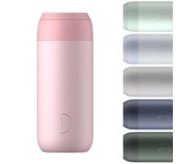 Chilly's Serie 2 Tazza da Caffè Termica - Tazza a Doppia Parete con Coperchio - Acciaio Inossidabile senza BPA - Blush Pink, 500ml