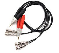 Chiloskit LCR Metro Prova Cavi Piombo a coccodrillo Clip Metro Cavo Prova Sonda Set Terminale Kelvin Sonde Fili con 4 BNC
