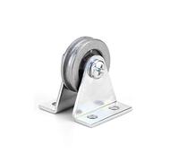 Chiloskit - Puleggia con staffa triangolare/staffa a L, ruota scanalata a U con base