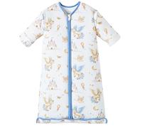 Chilsuessy Sacco nanna invernale 3,5 Tog, con maniche rimovibili, super caldo, per bambini e bambine da 1 a 10 anni, 3,5 tog/bel castello, L (100 - 130 cm)