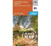 Chiltern Hills North (Map) OS Explorer Active Map