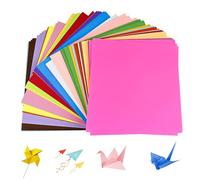 Chiluxendo Cartoncini Colorati(15×15), Creazioni di Origami per Adulti, Fogli a Colori Carta Kit, Diversi Colorata per Bambini Paper Cartoncino Colorato, per Fai Da Te, Progetti Artigianali