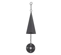 CHIMES AVVI, North Country Triangle Bell Bell CHIMES con bussola per decorazioni per esterni interni Ornamento da parete per la casa
