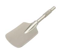 CHIMHOON Scalpello a pala, martello scalpello 440 x 135 mm, scalpello esagonale per asfalto, vanga di argilla larga per la rimozione di sporco duro argilla e calcestruzzo sfuso