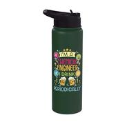 Chimica Bere Birra Esperimento di laboratorio Ingegnere chimico Stainless Steel Insulated Water Bottle
