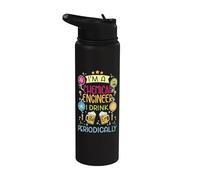 Chimica Bere Birra Esperimento di laboratorio Ingegnere chimico Stainless Steel Insulated Water Bottle
