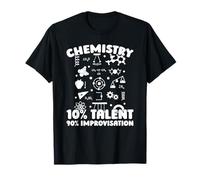 Chimica Chimico Tavola Periodica - Esperimenti Chimica Maglietta