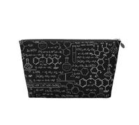 Chimica della scienza astratta, Borsa da toilette Borsa per trucco Borsa per cosmetici Borsa da toilette da viaggio portatile