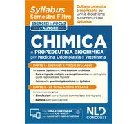 Chimica e propedeutica biochimica. Syllabus semestre filtro medicina. Esercizi e