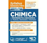 Chimica e propedeutica Biochimica. Syllabus Semestre filtro Medicina - Esercizi e Focus D'autore
