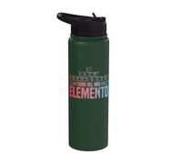 Chimica | Laboratorio | Scienza | Sono Nel Mio Elemento Stainless Steel Insulated Water Bottle