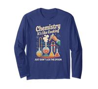 Chimica Nerd È Come Cucinare Insegnante di Campo di biologia I Maglia a Manica