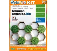 CHIMICA ORGANICA.BLU - VOL. UNICO (LDM) (9788808220325) - Libro Scolastico + Kit Scuola con Copertine Rebillo