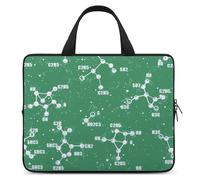Chimica Scienza Laptop Bag Sleeve Divertente Tablet Custodia Protettiva Borsa da Trasporto Valigetta con Maniglia 15"