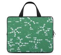 Chimica Scienza Laptop Bag Sleeve Divertente Tablet Custodia Protettiva Borsa da Trasporto Valigetta con Maniglia 17"