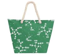 Chimica Scienza Tote Borse per Donne Uomini Borsa a Spalla Spiaggia Borsa Shopping Borsa con Manico Hemprope