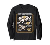 Chimico Ingegneria Chimica Infinite Energy Rotation Cat Maglia a Manica