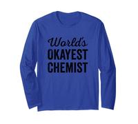 Chimico Mondi Okayest Divertente Sarcastico Chimica Medica Maglia a Manica