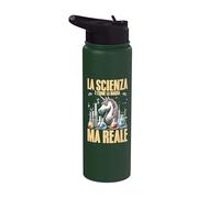 Chimico Unicorno Scienziato La Scienza È Come La Magia Stainless Steel Insulated Water Bottle