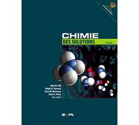 Chimie des solutions: Manuel + version numérique 1 an
