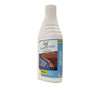 Chimiver Sapone detergente per la pulizia di pavimenti in Legno da Esterno. Nutre ed elimina lo sporco, i residui di cloro e la salsedine - LIOS SUNDECK SOAP | Flacone da 1L.