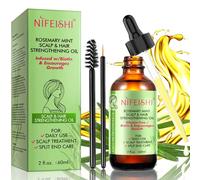 chimoo Olio di Rosmarino per Capelli,60ml Olio Rosmarino Capelli Crescita 100% Puro Biologico Olio Essenziale Rosmarino per Capelli Adatto per L'aromaterapia, Il Massaggio e La Diffusione di Aromi
