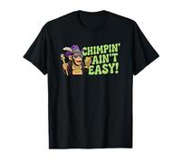 Chimpin Aint Easy Funny Chimp Occhiali da Sole Maglietta