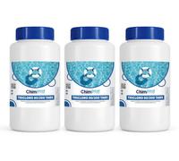 Chimpool Tricloro Pastiglie 200 g Cloro Lento per Piscina, 1 kg (3 PZ)