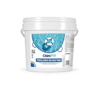 Chimpool Tricloro Pastiglie 200 g Cloro Lento per Piscina, 10 kg