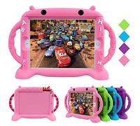 Chin FAI - Custodia per iPad 10.2 2019 per bambini, iPad 7a generazione, iPad Air 3 10.5, iPad Pro 10.5, custodia in silicone antiurto con supporto Rosa Mocassini eleganti da donna