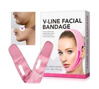 Chin Strap For Sleeping, V-Shape Face Lifting Cord, Reusable Bandage For Jawline, Women’s Chin Lifting Leash For Sleep & Contouring, 4.76x1.1x6.5 Inches
