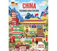 China Coloring Book for kids with facts