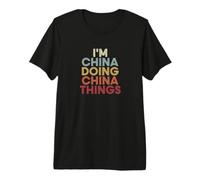 China Name China Personalized Name First Given Maglietta Premium