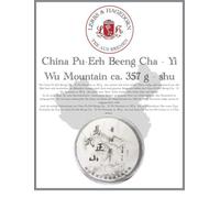 China Pu-Erh Beeng Cha - Yi Wu Mountain Ca. 357 G - Shu 1 St