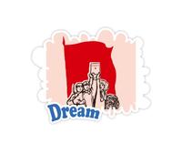 China Red Leader Educazione Adesivi Citazione Sogno Decalcomanie in Vinile