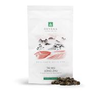 China Tai Mu Long Zhu | Tè Verde “Perle d’Agata”, 50 g | Gusto Delicato e Aromatico | Morbido e Profumato | 25 tazze | Dhyāna® - Natural Leaf Tea
