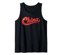 China Tradizione Cultura Stelle Rosse Canotta