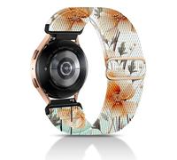 chinbersky 20mm Nylon Cinturino Elastico Compatibile con Samsung Galaxy Watch 4/5/6/7/FE 40mm 44mm Cinturino/Watch 5 Pro/Watch 4&6 Classic/Active 2 40mm 44mm/Watch 3 41mm/Gear Sport/Gear S2 Classic