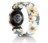 chinbersky 20mm Nylon Cinturino Elastico Compatibile con Samsung Galaxy Watch 4/5/6/7/FE 40mm 44mm Cinturino/Watch 5 Pro/Watch 4&6 Classic/Active 2 40mm 44mm/Watch 3 41mm/Gear Sport/Gear S2 Classic