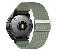 Chinbersky 26mm Nylon Cinturino per Garmin Feinx 6x/5x/7x Cinturino, Tessuto Regolabile Elastico Cinturino per Garmin Fenix 5X Plus,Fenix 6X Pro,Fenix3,Fenix3 HR, Discesa MK1/Mk2/Mk2S, Enduro/Enduro 2