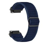 chinbersky Cinturino di ricambio elastico in nylon 16 mm, 18 mm, 19 mm, 20 mm, 22 mm, regolabile, Atraspirante, per uomo e donna, 16mm, Nylon, Senza Gemstone