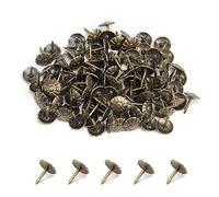 Chinchetas Tachuelas, Chiodi for tappezzeria di crisantemo, 0,31" di diametro della testa, spilli rotondi in ferro for mobili, testiere decorative for divani, sedie, ferramenta, pannelli di sughero, p