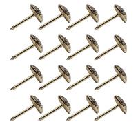 Chinchetas Tachuelas, Chiodi for tappezzeria di crisantemo, 0,31" di diametro della testa, spilli rotondi in ferro for mobili, testiere decorative for divani, sedie, ferramenta, pannelli di sughero, p