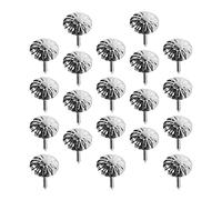 Chinchetas Tachuelas, Chiodi for tappezzeria di crisantemo, 0,31" di diametro della testa, spilli rotondi in ferro for mobili, testiere decorative for divani, sedie, ferramenta, pannelli di sughero, p