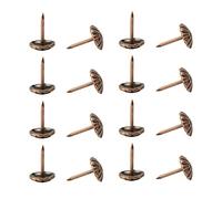 Chinchetas Tachuelas, Chiodi for tappezzeria di crisantemo, 0,31" di diametro della testa, spilli rotondi in ferro for mobili, testiere decorative for divani, sedie, ferramenta, pannelli di sughero, p